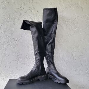 Zara Over The Knee High Boots